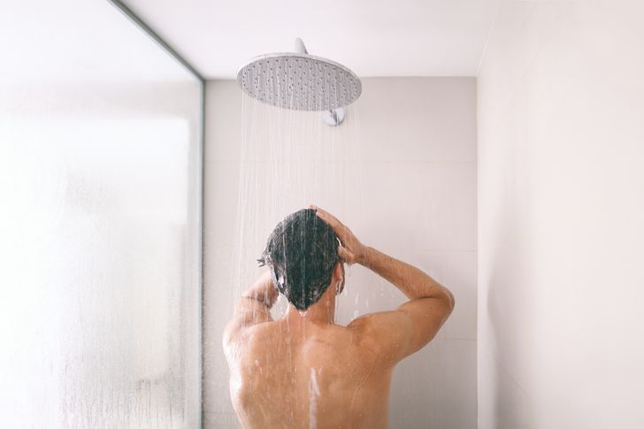 Take a hot shower